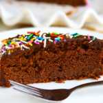 Egg Free Chocolate Fudge Cake