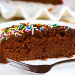 Egg Free Chocolate Fudge Cake