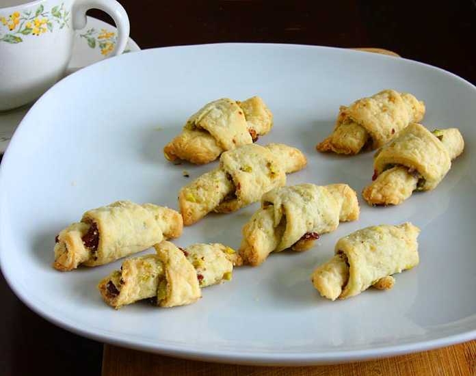 The BEST Chocolate Rugelach Recipe Cranberry Pistachio Rugelach