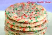 Christmas Confetti Cookies