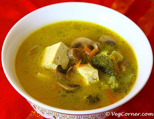 Terrific Thai Coconut Curry Soup