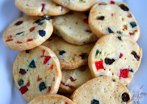 Egg Free Tutti Fruiti Cookies