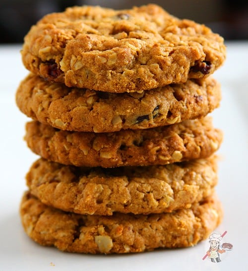 Peanut Butter Oatmeal Chocolate Chip Cookies