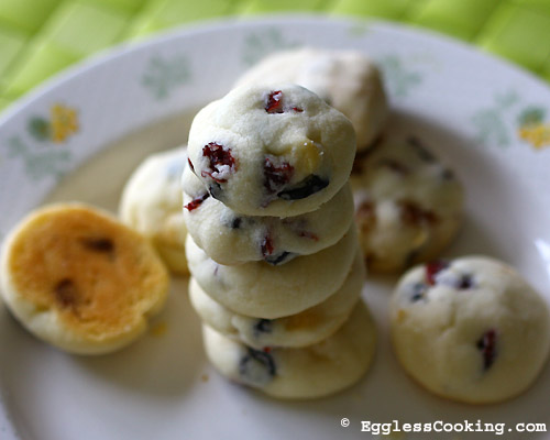 Cranberry Shortbread Cookies