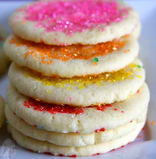 Eggless Sugar Cookies