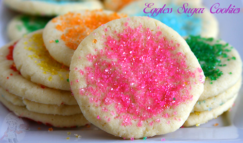 Eggless Sugar Cookies