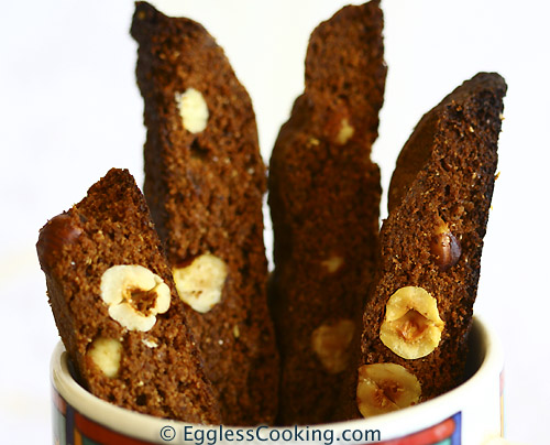 Chocolate Hazelnut Biscottis Chocolate Hazelnut Biscottis