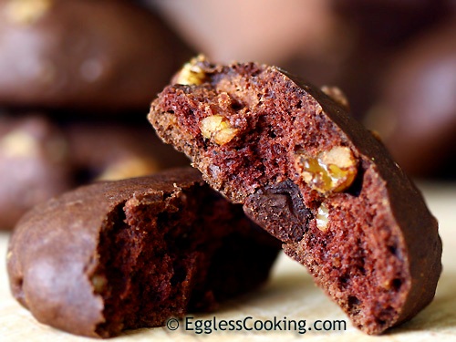 Vegan Double Chocolate Cookies