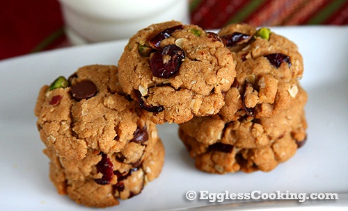 Vegan Whole Wheat Oatmeal Chocolate Chip Cookies Vegan Whole Wheat Oatmeal Chocolate Chip Cookies