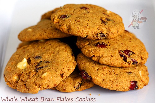 Whole Wheat Bran Flakes Cookies Whole Wheat Bran Flakes Cookies