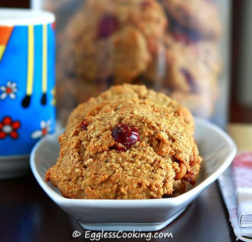 Wholesome Oatmeal Breakfast Cookies