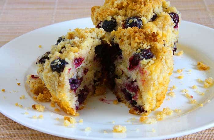 Crumble toppings blueberry muffins Crumble toppings blueberry muffins