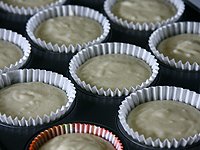 Fill in Muffin Cups 3/4th Full Fill in Muffin Cups 3/4th Full