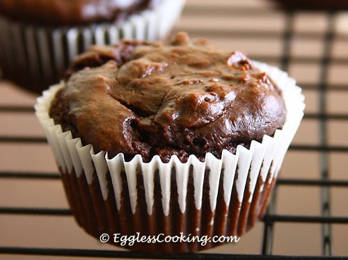 Vegan Chocolate Avocado Cupcakes