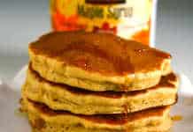 Easy Peanut Butter Pancakes