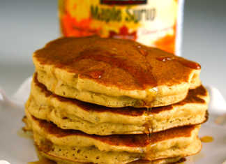 Easy Peanut Butter Pancakes