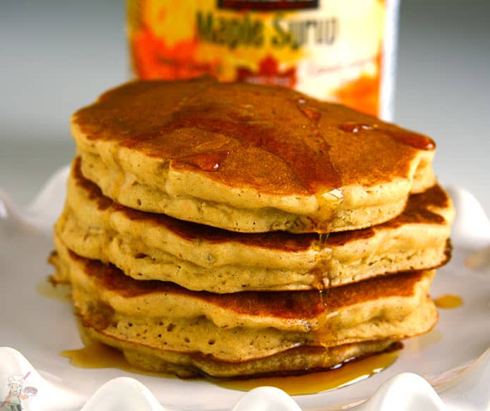 Healthy Vegan Peanut Butter Pancakes