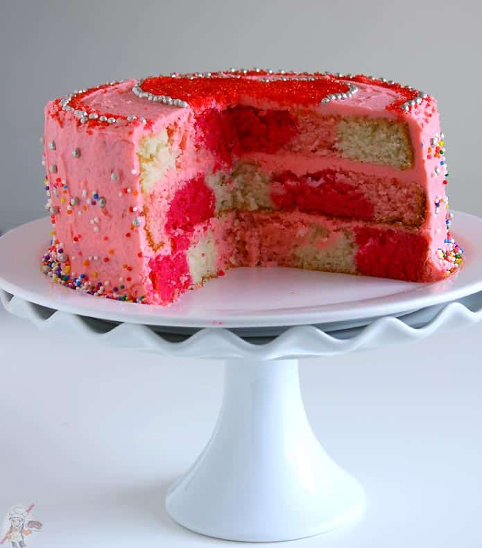 Egg Free Checker Board Cake Egg Free Checker Board Cake