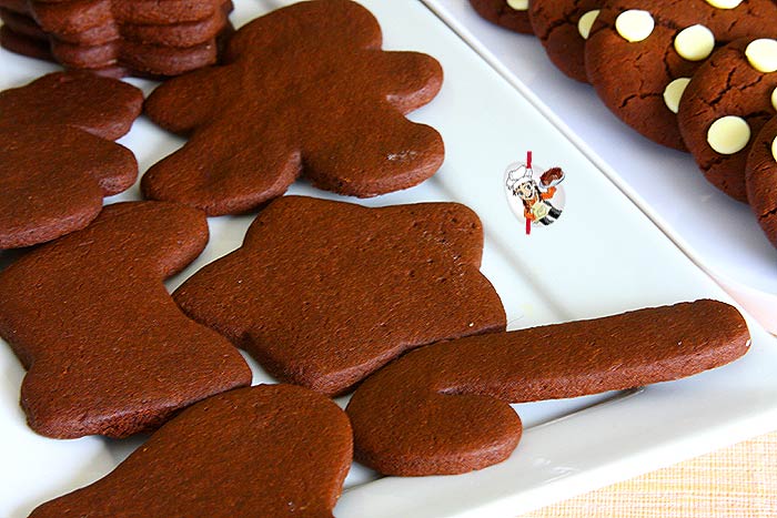 Egg-free Chocolate Gingerbread Cookies Egg-free Chocolate Gingerbread Cookies