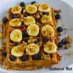 Egg Free Oatmeal Nut Waffles