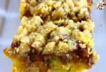 Eggless apple pie cake recipe