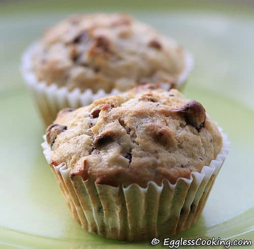 Chocolate Chip Banana Muffins