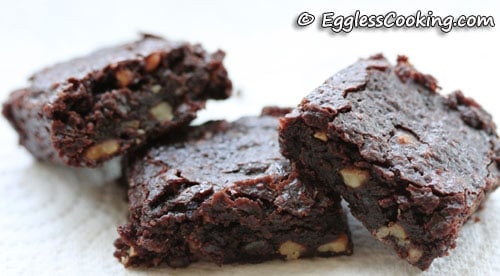 Easy Eggless Brownies using Silken Tofu Easy Eggless Brownies using Silken Tofu
