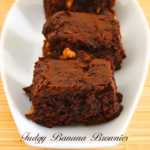 Fudgy Banana Brownies