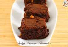 Fudgy Banana Brownies