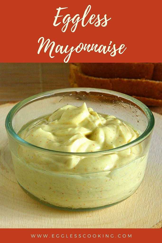Eggless Mayonnaise Video Recipe Mayonnaise Without Eggs