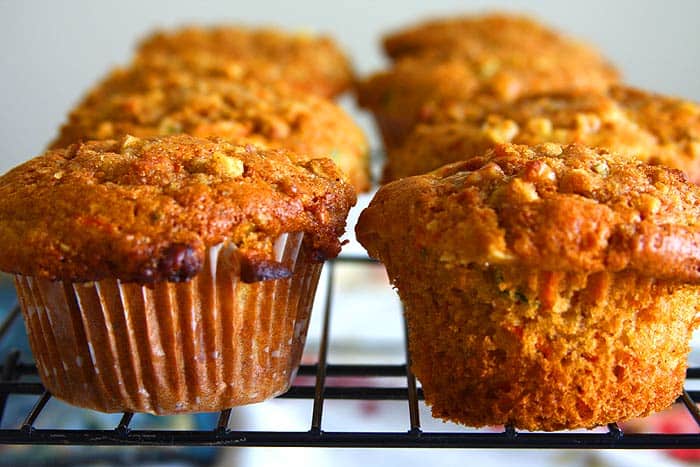 Eggless Pineapple Carrot Muffins Eggless Pineapple Carrot Muffins