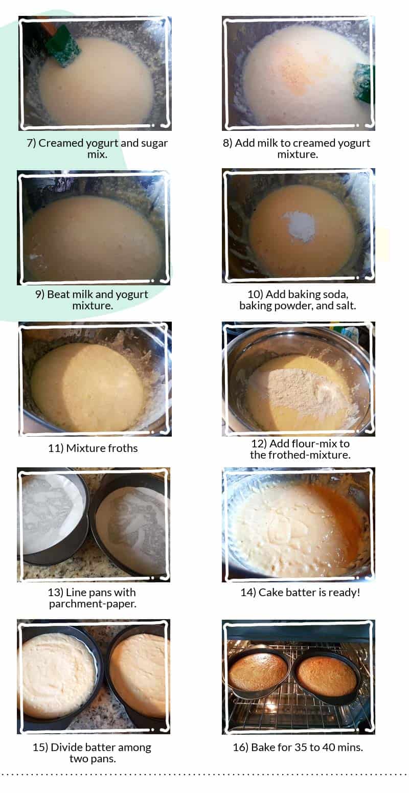 Eggless Tres Leches Cake Preparation 2