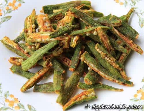 Fat Free Okra Fries