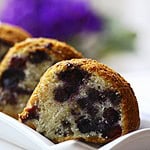 Blueberry Pound Cake