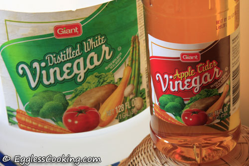 Vinegar Family ~ Egg Substitute Event Vinegar ~ Egg Substitute Event