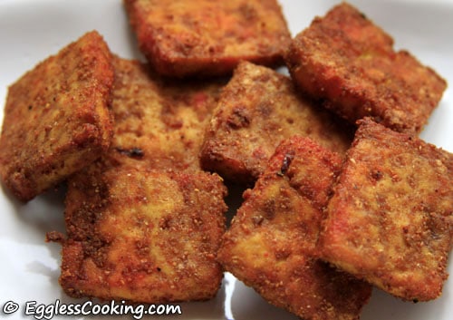 Baked Tofu - Indian Style Baked Tofu - Indian Style