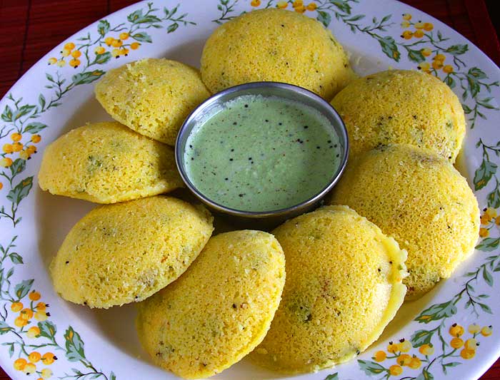 instant cornmeal idli instant cornmeal idli