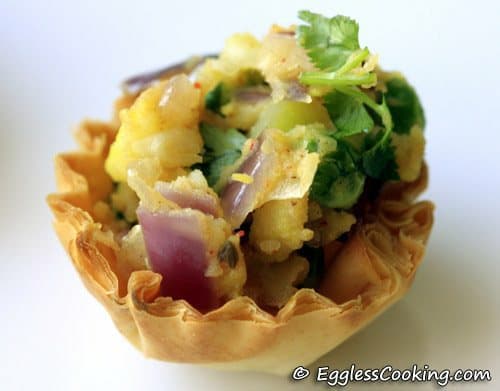 Low Fat Samosas in a jiffy! Low Fat Samosas in a jiffy!