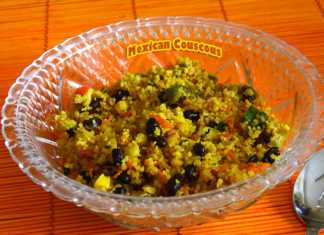 Mexican couscous salad