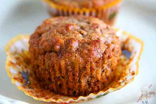 Eggless Bran Muffins Recipe