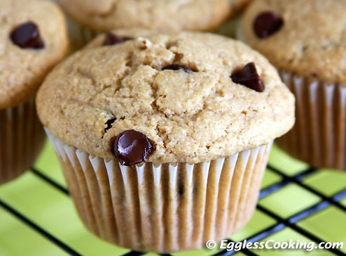 Vegan Chocolate Chip Muffins