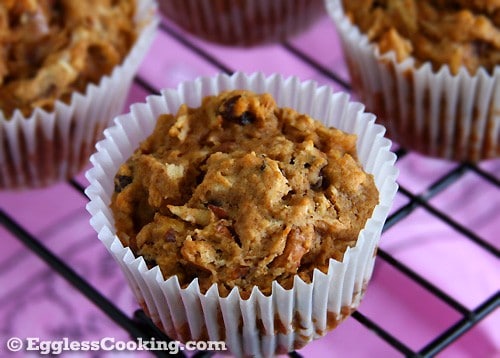 Vegan Parsnip Apple Muffin