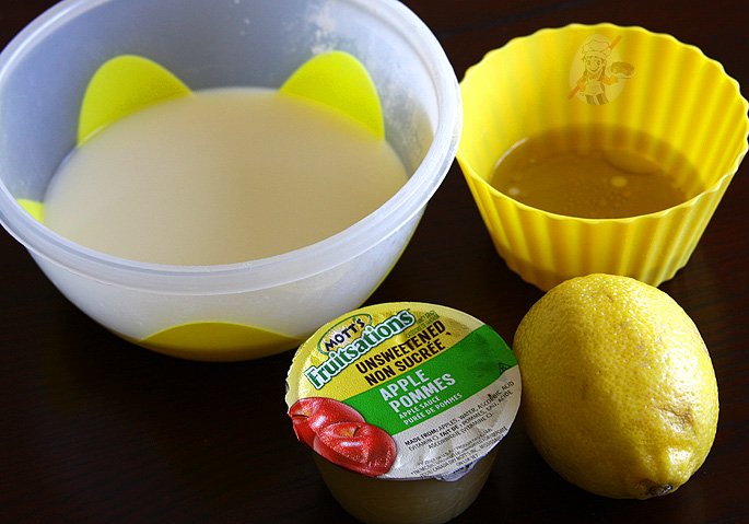 Wet Ingredients for Poppy-Seed Muffins