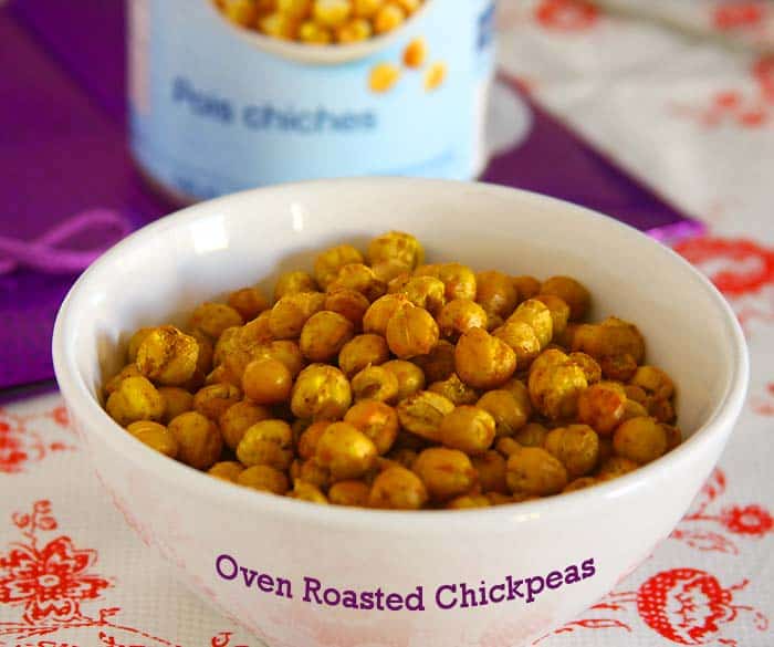 Spicy Roasted Chickpeas