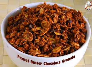 peanut butter chocolate granola