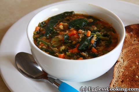 Red Lentil Vegetable Soup Red Lentil Vegetable Soup