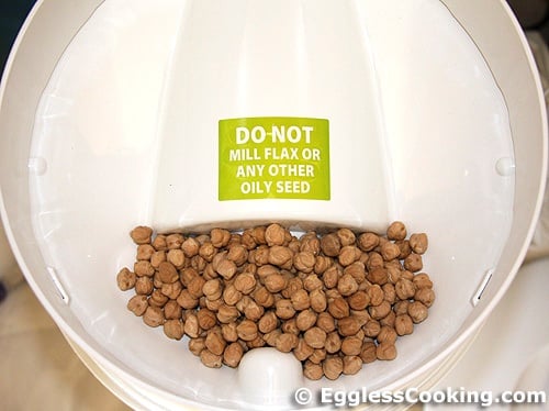 Chick Peas Grinding Chickpeas Grinding