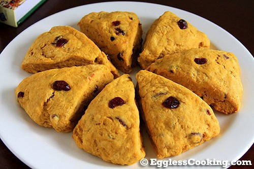 Moist Pumpkin Scones