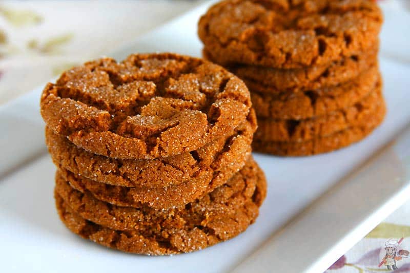 Eggless Ginger  Cookies  Recipe Soft Molasses Cookies  Recipe