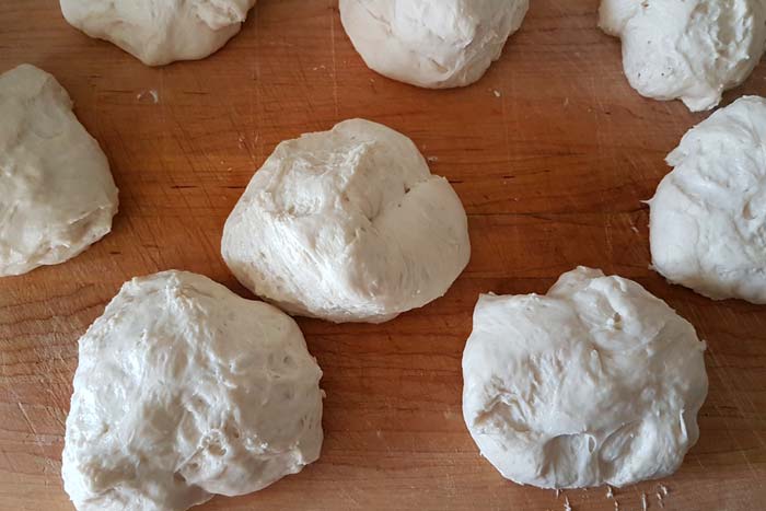 Step-12: Make into small dough balls.